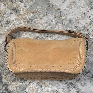 Suede Dior purse